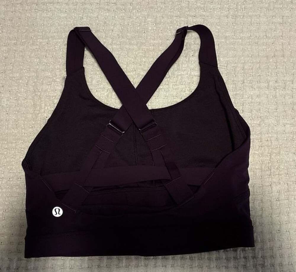 Lululemon Pure Practice Long Line Strappy Sports Bra
